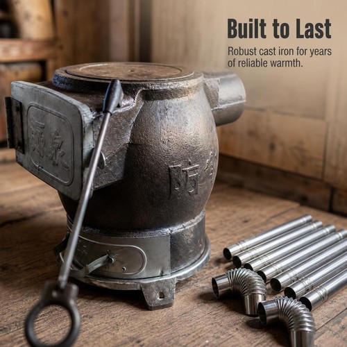 Portable wood burning stove - portable,