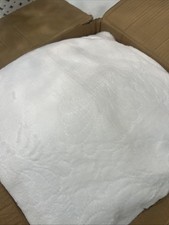 Cozee Home Pinsonic Velvetsoft 6 Piece Duvet Set White Double New