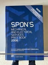 Spon's Price Bks.: Spon's Mechanical and Electrical Services Price Book 2008  