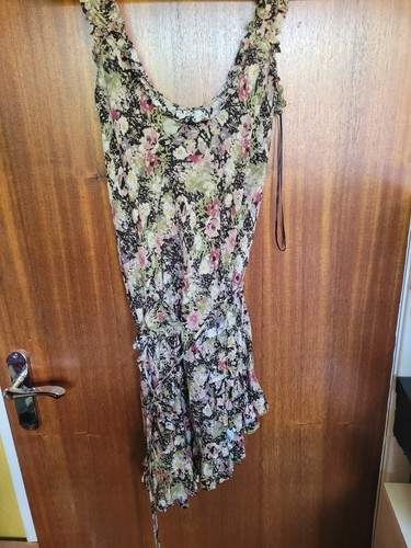 Zara kate moss silk floral - x,