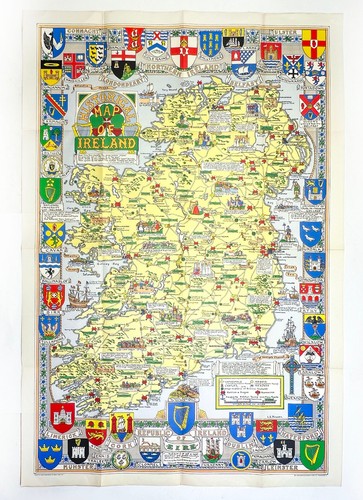 Historical map ireland - historical,