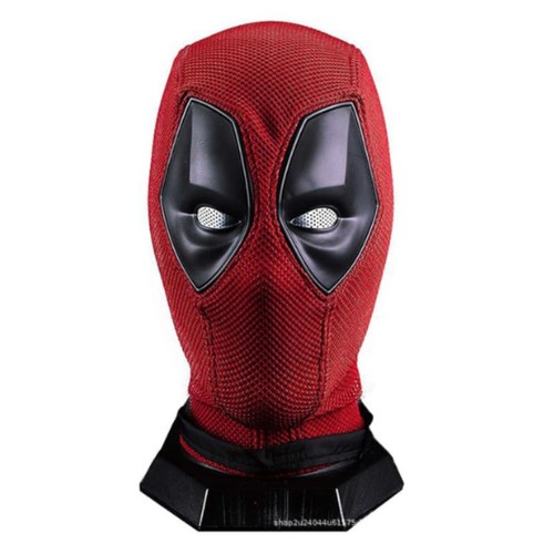 Knitted deadpool mask - knitted,