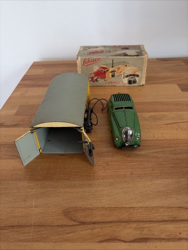 Schuco car garage steel - garage,