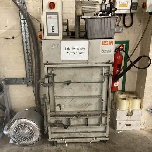 Waste plastic cardboard baler - plastic,