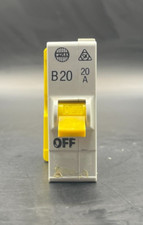 WYLEX 20 AMP CURVE B 3kA MCB