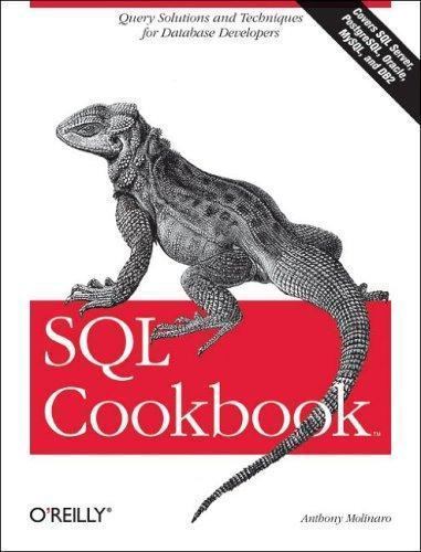 Sql cookbook query solutions - cookbook:,