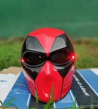 Custom Deadpool Red Helmet