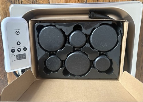 Hot stone massage - kit, with