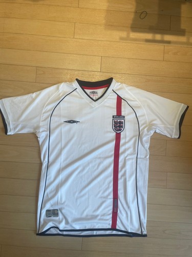 England 2002 football shirt - england,