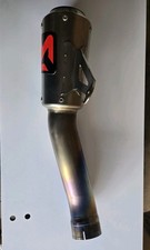 Honda CBR1000RR 17-19 Fireblade Genuine Akrapovic titanium Exhaust growler