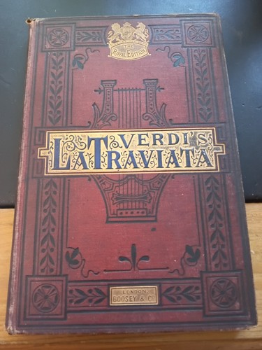 Antique verdi traviata - verdi,