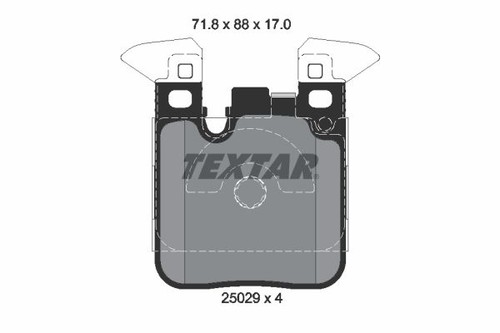 2502902 brake pad set - brake,