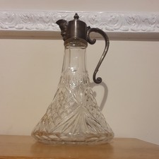 Vintage Silver Plated Glass