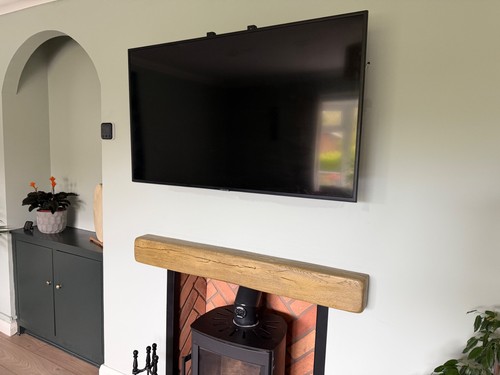 Electric powered wall - , tv