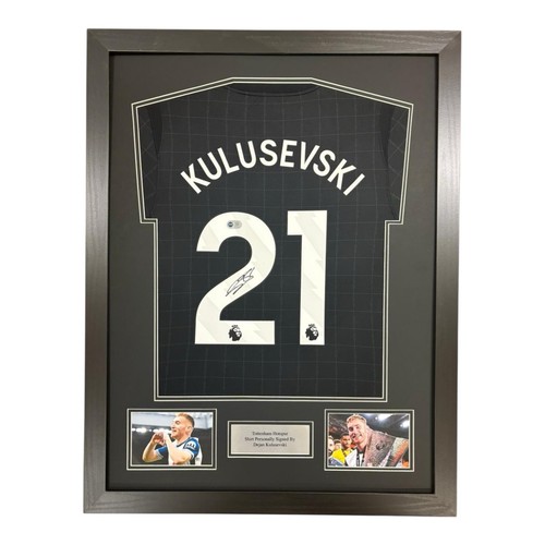 Dejan kulusevski signed shirt - dejan,