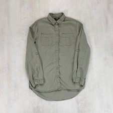 Lipsy Womens Shirt Sz 6 Khaki