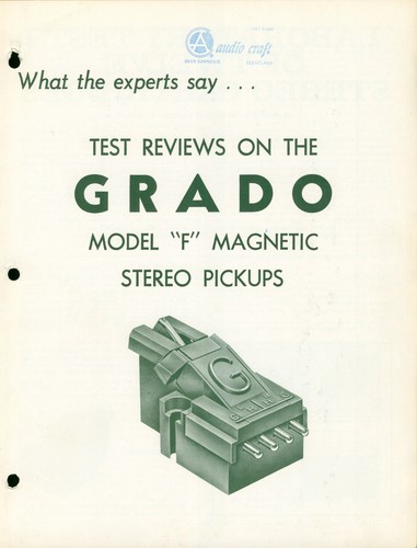 1971 grado stereo pickup - 1971,