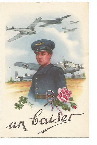 Postcard aviation airplane - aviation,,
