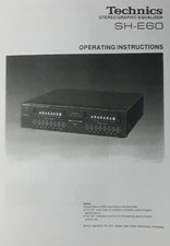 Technics SH-E60 Stereo Graphic