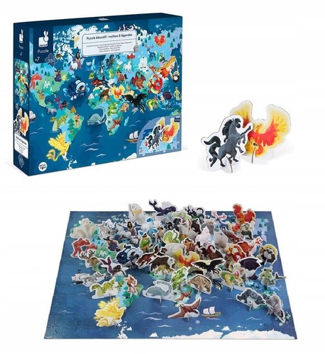 Janod legendy mity puzzle - legendy,