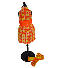 Vintage Barbie Francie Mini Chex Outfit #1209  | Black Label Mattel 1968