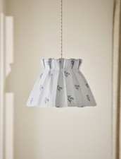 M&S - Floral Pleated Shade in