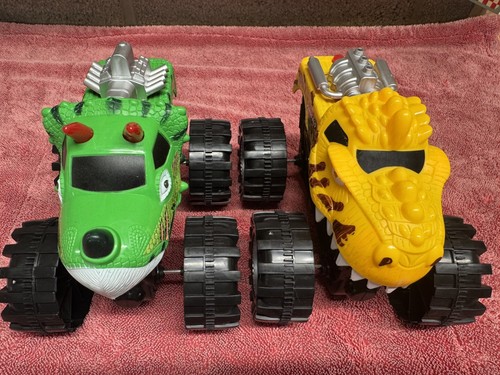 Dinosaur monster trucks toys - dinosaur,