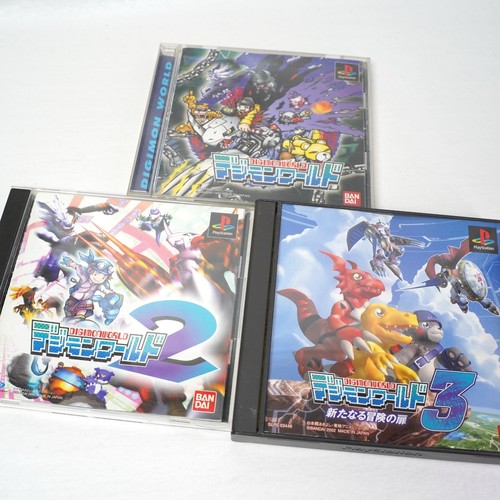 Lot digimon world 3 set - lot, 1
