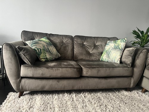 Scs grey sofa - scs,