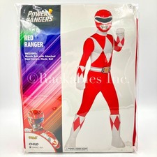 Spirit Kids Red Power Ranger Costume - Mighty Morphin Power Rangers Sizes Vary