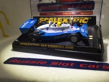 SCALEXTRIC RARE TYRRELL 008 #4 C135 SLOT CAR 1/32 - Ex Con - Display Case