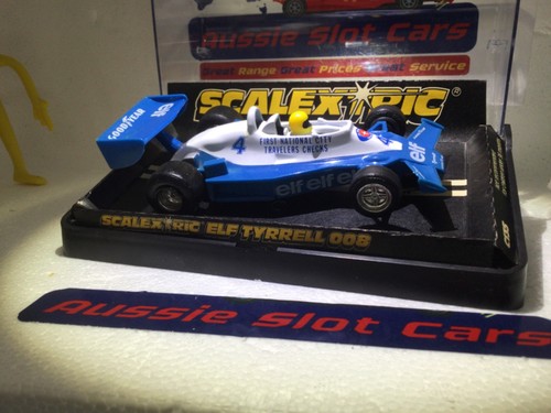 Scalextric rare tyrrell 008 4 - scalextric,