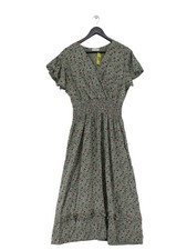 The Lino Lounge A-Line Maxi Dress M in Green