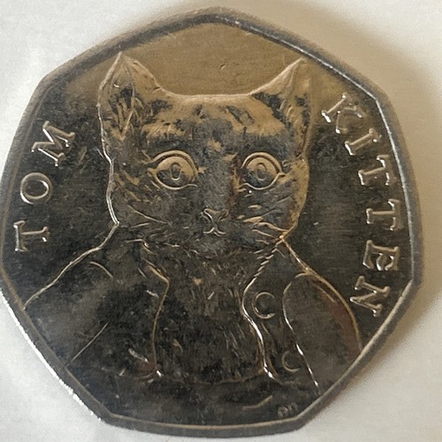 2017 50p tom kitten - uk, beatrix