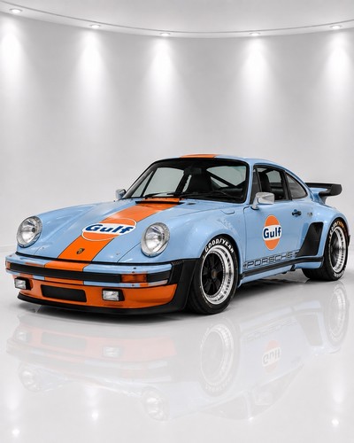 Porsche 911 gulf racing - porsche, livery