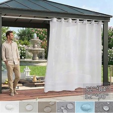 Outdoor Sheer Curtains Patio