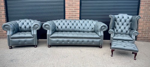 Chesterfield sofa queen anne - queen,