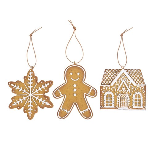 Set hanging gingerbread - of,