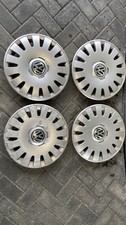 VW 16 Inch genuine Wheel Trims x 4 from a 2008 Sharan