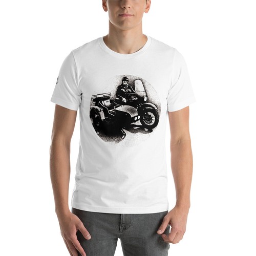 Classic motorcycle rider ural - classic,