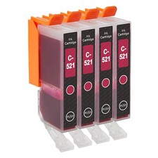 4 Magenta Ink Cartridges for