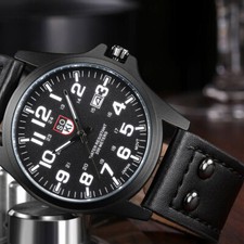 Men’s Military Leather Date