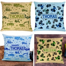 Personalised Tractor Cushion