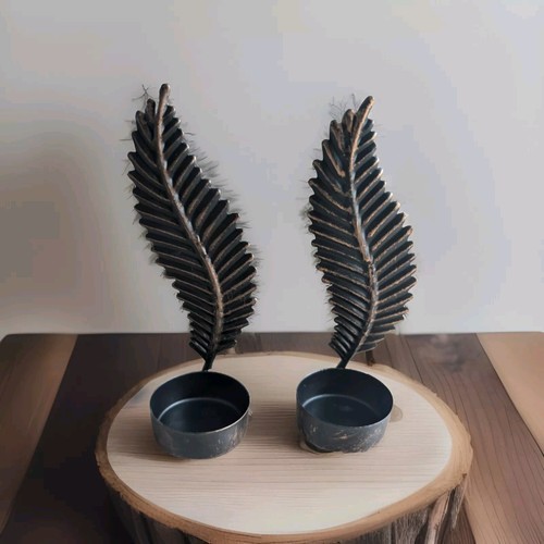 Pair tea light holder - pair,