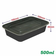 Plastic Food Storage 500ml