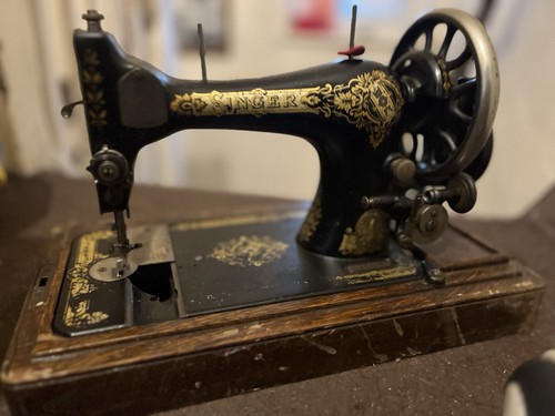 Antique singer sewing machine - antique,