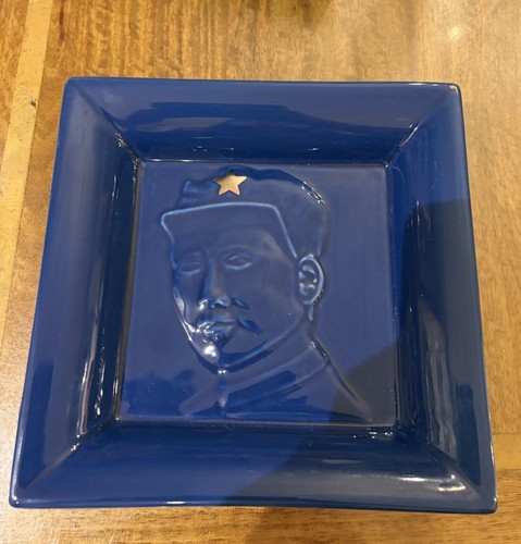 Blue dish mao zedong - blue,