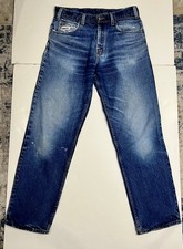 Vtg Prison Blues Mens Jeans 34