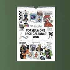 F1 Scrapbook Race Calendar