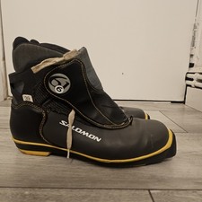 Salomon Cross Country Ski Boots SNS Profil  Women's GREY Size UK6 - EU 39